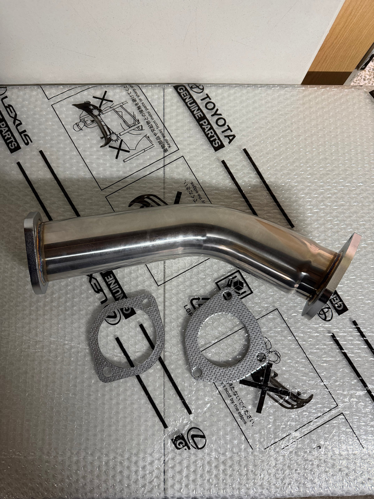 TOYOTA 1JZ-GTE CAT PIPE DELETE (ELWOOD)