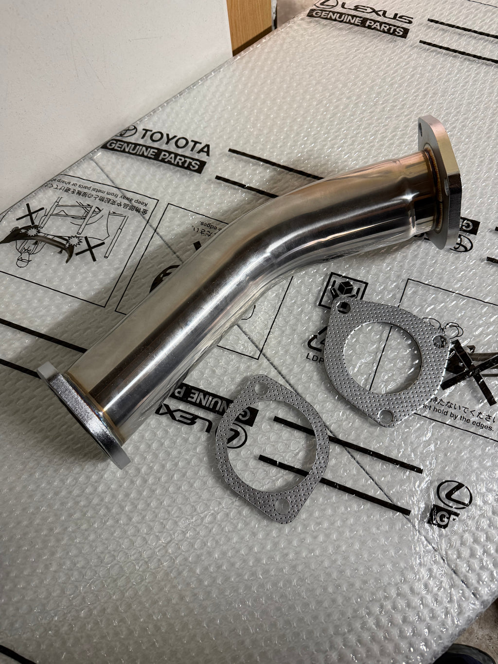 TOYOTA 1JZ-GTE CAT PIPE DELETE (ELWOOD)