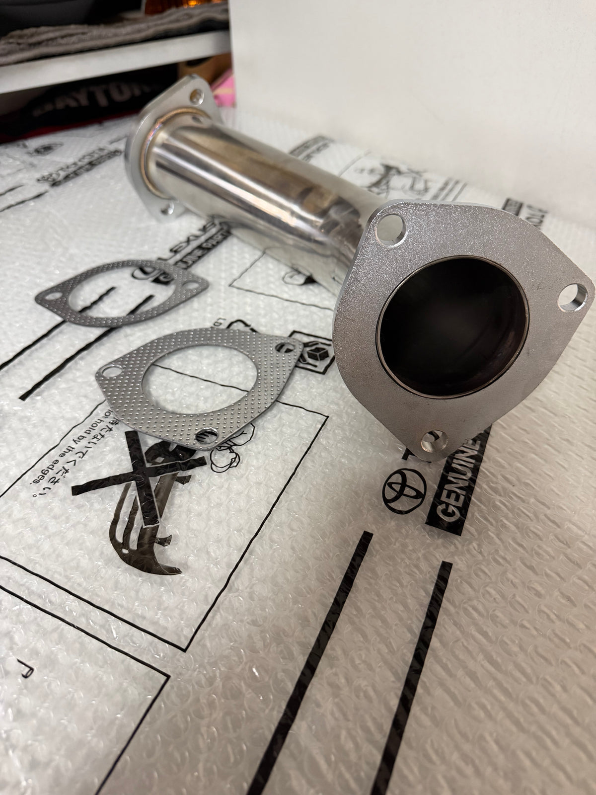 TOYOTA 1JZ-GTE CAT PIPE DELETE (ELWOOD)