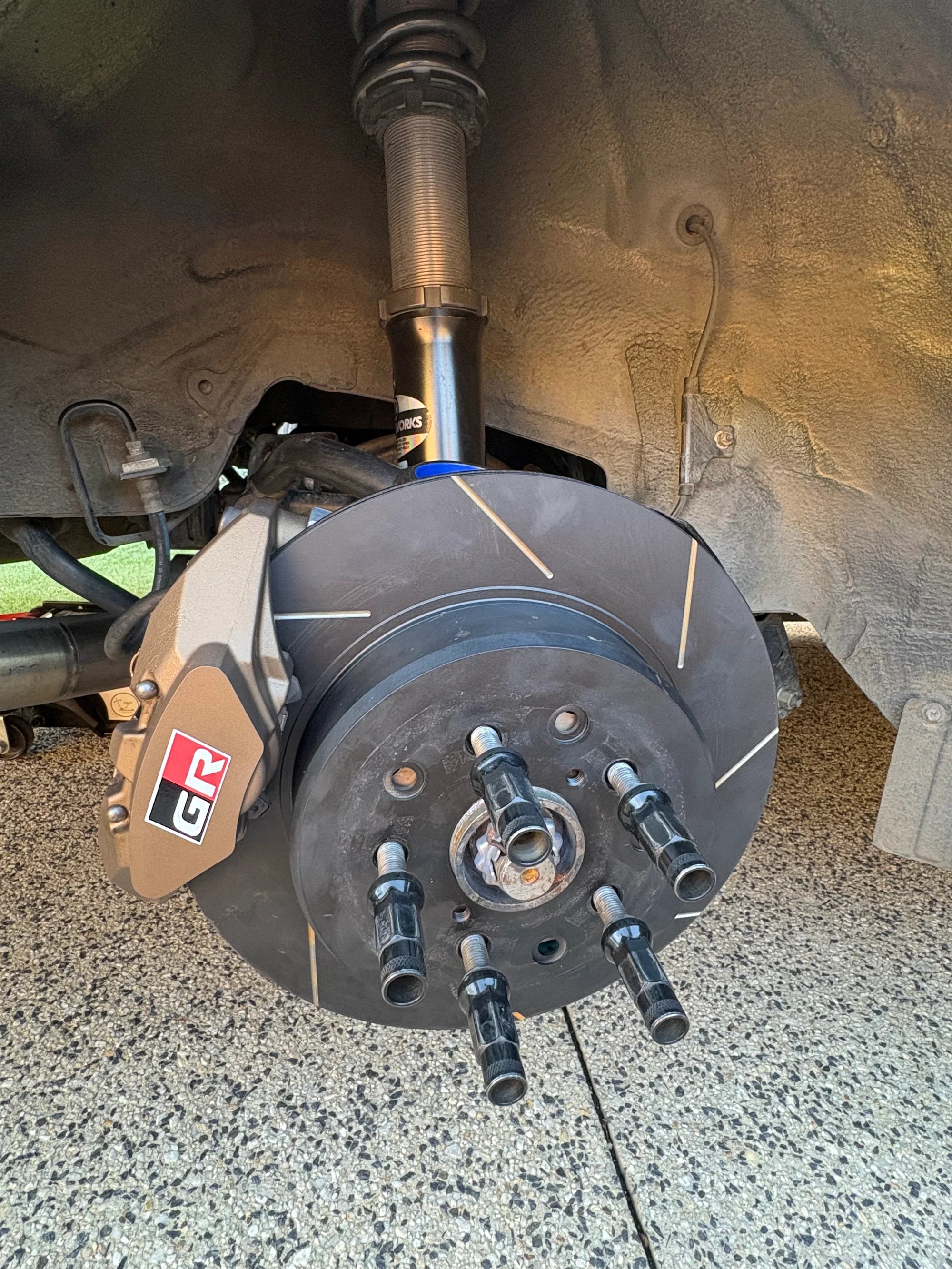 GR Yaris/GR Corolla TO JZX90/JZX100 CALIPER ADAPTOR KIT
